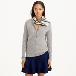 J. Crew cashmere henley sweater